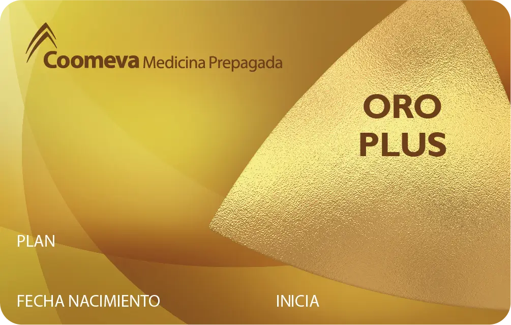 Tarjeta Oro Plus Coomeva